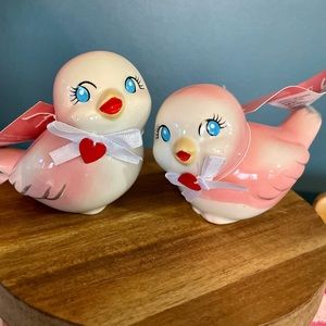 Pair of Ceramic Valentines Day Love Birds-Target Spritz